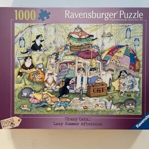 Ravensburger Lazy Summer Afternoon Puzzle - Purple and Green